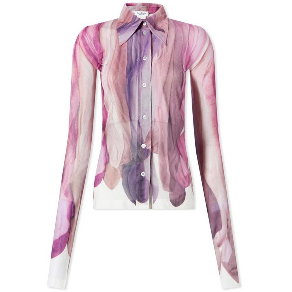 Acne Studios Estafani Printed Button Up